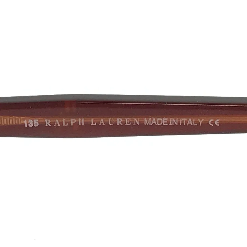 Vintage Ralph Lauren Eyeglasses Frames RL1338 Y62 Brown Red Oval 48-13-135